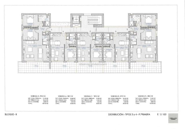 2 Zimmer Penthouse zu verkaufen in Finestrat mit Pool Garage - 429.000 € (Ref: 9809912)