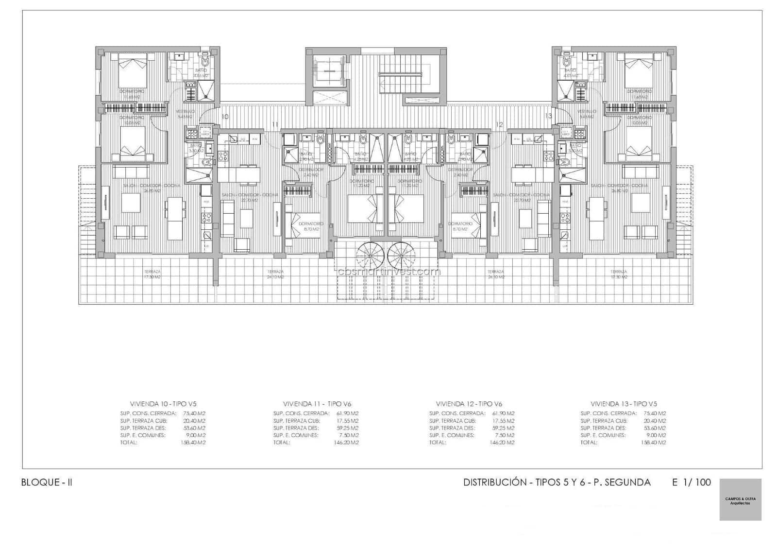 2 Zimmer Penthouse zu verkaufen in Finestrat mit Pool Garage - 429.000 € (Ref: 9809912)