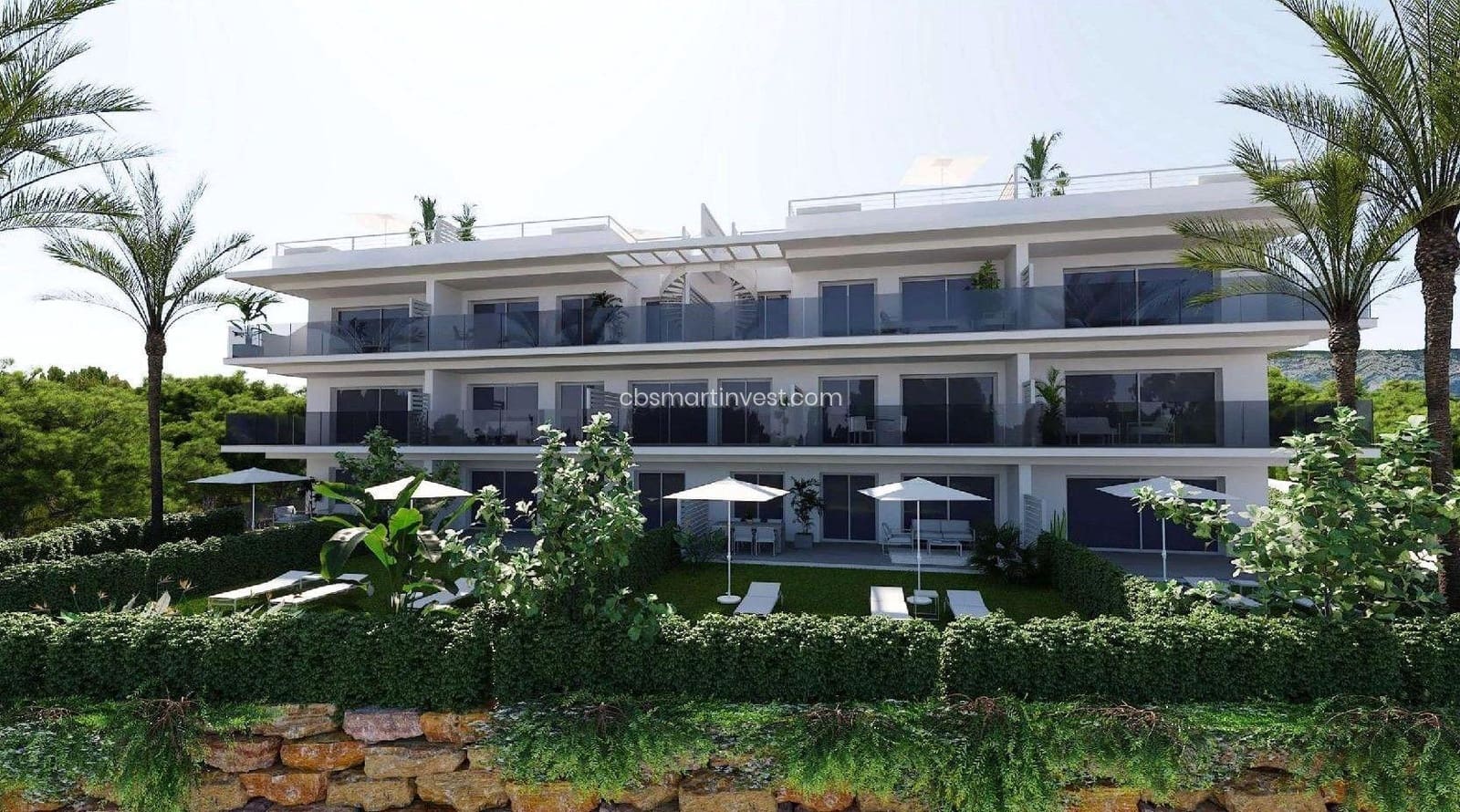 2 Zimmer Penthouse zu verkaufen in Finestrat mit Pool Garage - 429.000 € (Ref: 9809912)