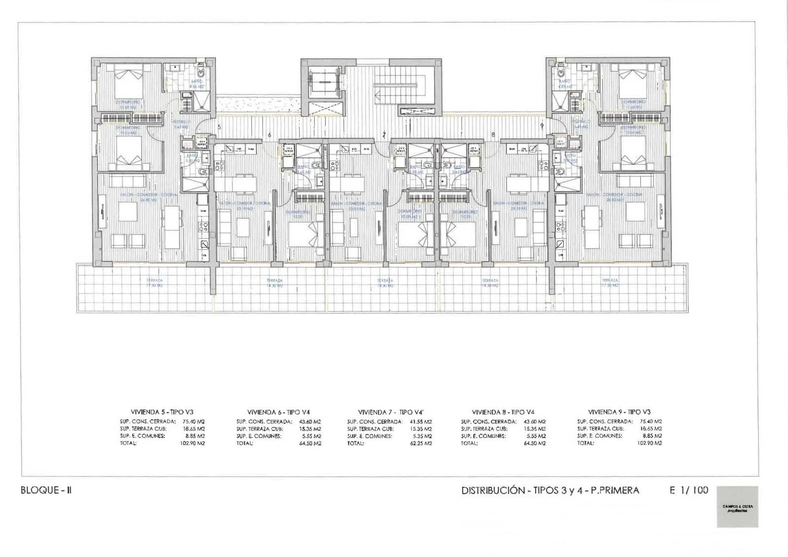 2 bedroom Penthouse for sale in Finestrat with pool garage - € 429,000 (Ref: 9809912)
