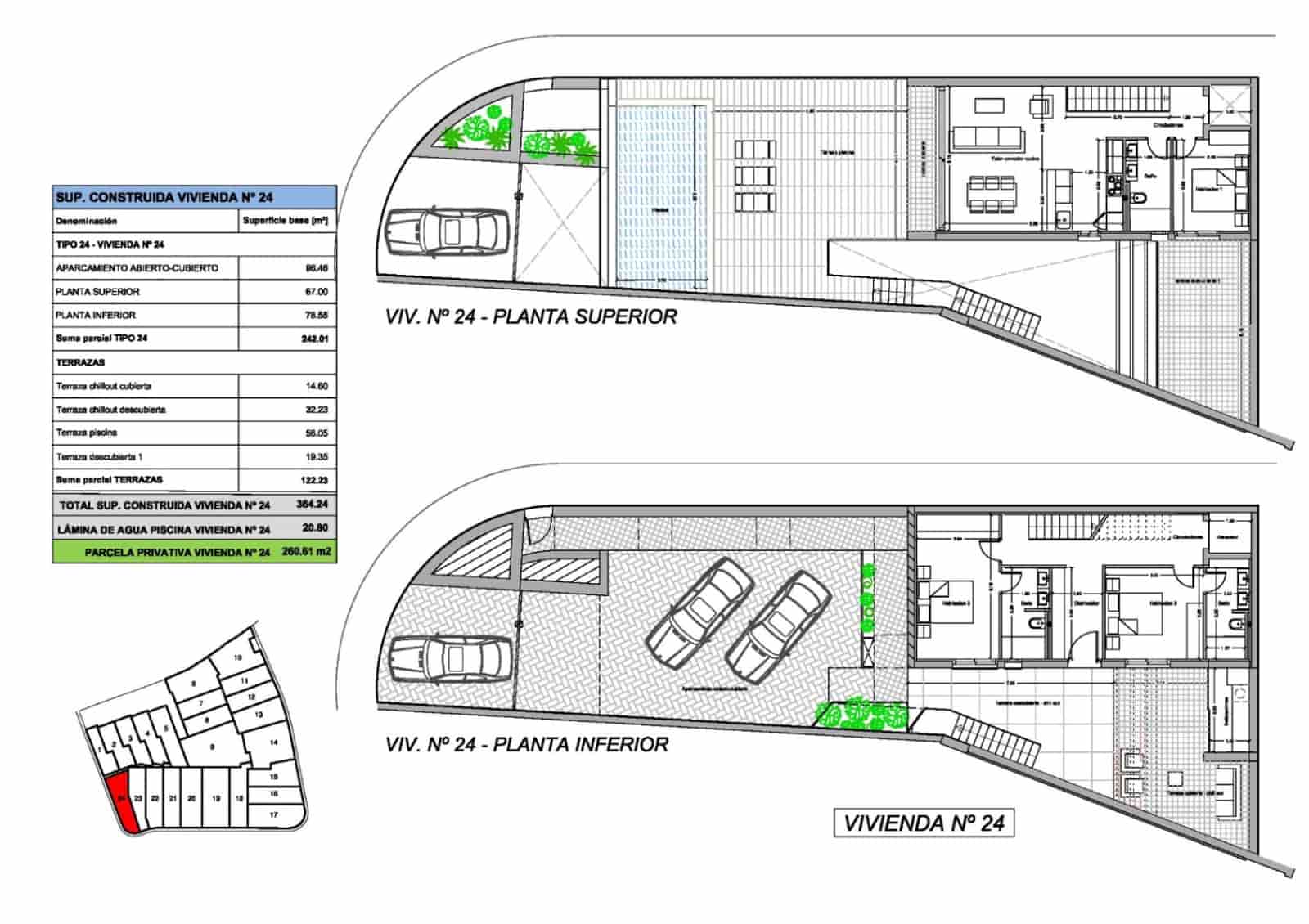 3 slaapkamer Rijtjeshuis te koop in La Nucia met zwembad garage - € 656.217 (Ref: 9893558)
