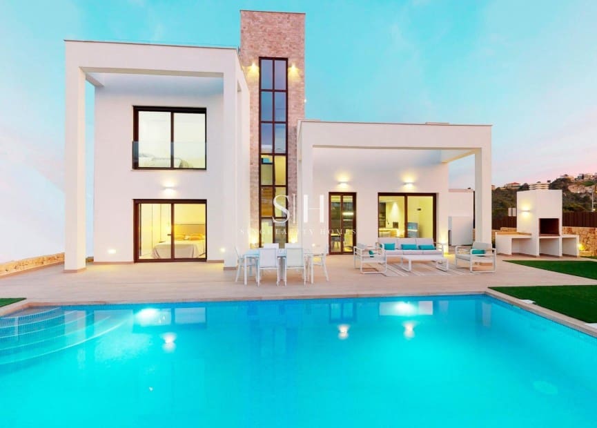 4 sypialnia Willa na sprzedaż w Finestrat z basenem - 859 000 € (Ref: 10026547)