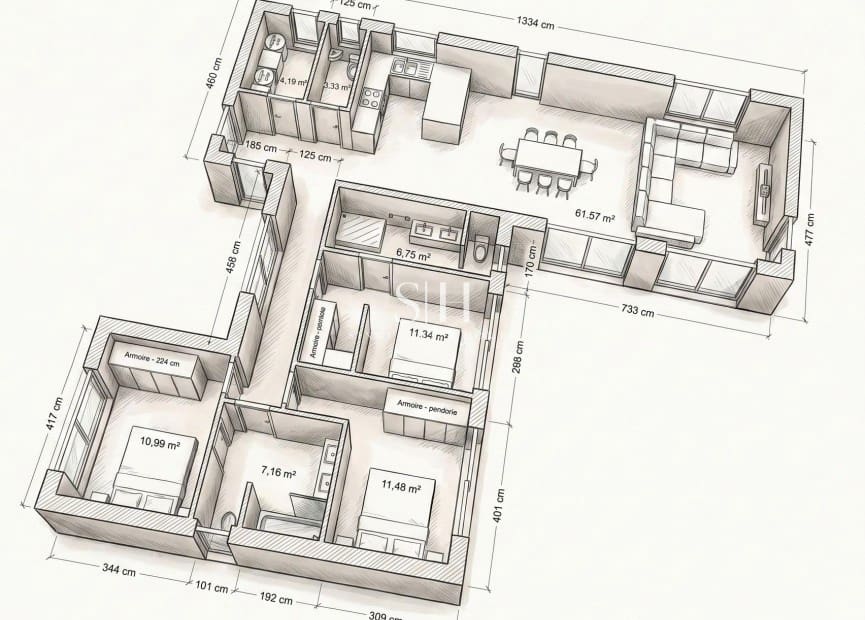 3 quarto Moradia para venda em Aspe com piscina - 469 950 € (Ref: 10026548)