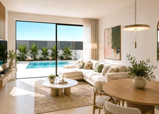 Adosado de 3 habitaciones en Torre-Pacheco en venta con piscina garaje - 459.900 € (Ref: 10026553)