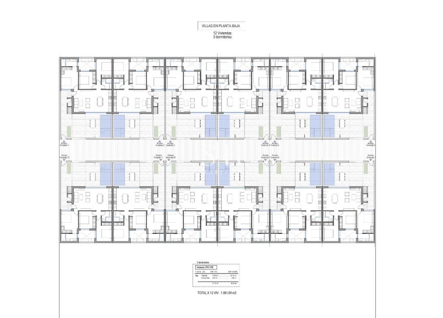 3 quarto Moradia Geminada para venda em Condado de Alhama com piscina garagem - 325 000 € (Ref: 10026558)