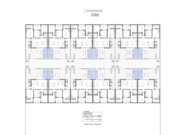 3 quarto Moradia Geminada para venda em Condado de Alhama, Alhama de Murcia com piscina garagem - 325 000 € (Ref: 10026558)