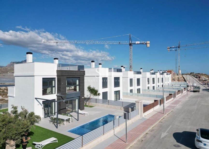 3 chambre Villa/Maison à vendre à Muchamiel / Mutxamel avec piscine - 450 000 € (Ref: 8512025)