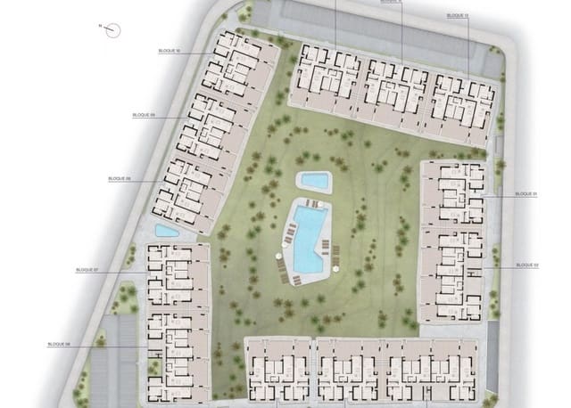 2 soveværelse Bungalow til salg i Ciudad Quesada, Rojales med swimmingpool garage - € 322.000 (Ref: 8824178)