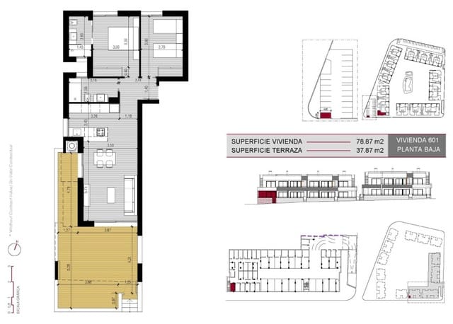 2 soveværelse Bungalow til salg i Ciudad Quesada, Rojales med swimmingpool garage - € 322.000 (Ref: 8824178)