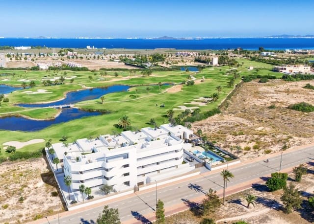 2 bedroom Apartment for sale in Las Lomas de Rame - Bahía Bella, Los Alcázares with pool - € 265,000 (Ref: 8824257)