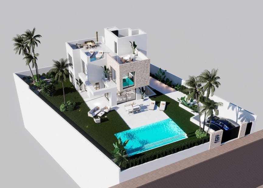 3 bedroom Villa for sale in Finestrat with pool - € 699,900 (Ref: 8824795)
