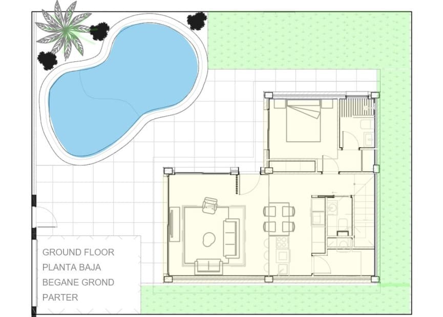 3 soveværelse Villa til salg i Roldan med swimmingpool garage - € 395.950 (Ref: 8986519)