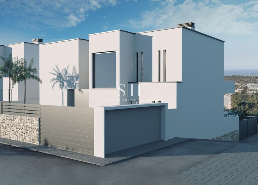 3 soveværelse Villa til salg i Finestrat med swimmingpool - € 599.000 (Ref: 9144576)