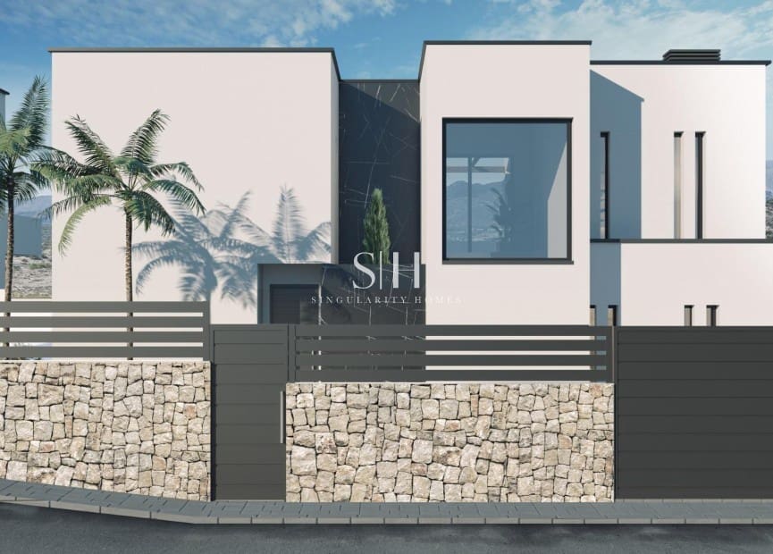 3 soveværelse Villa til salg i Finestrat med swimmingpool - € 599.000 (Ref: 9144576)