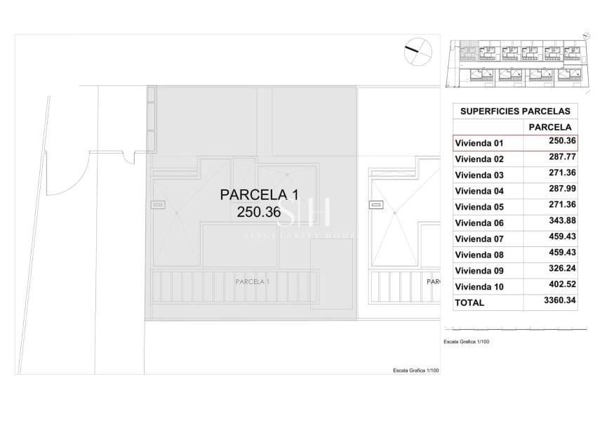 3 soveværelse Villa til salg i Finestrat med swimmingpool - € 599.000 (Ref: 9144576)