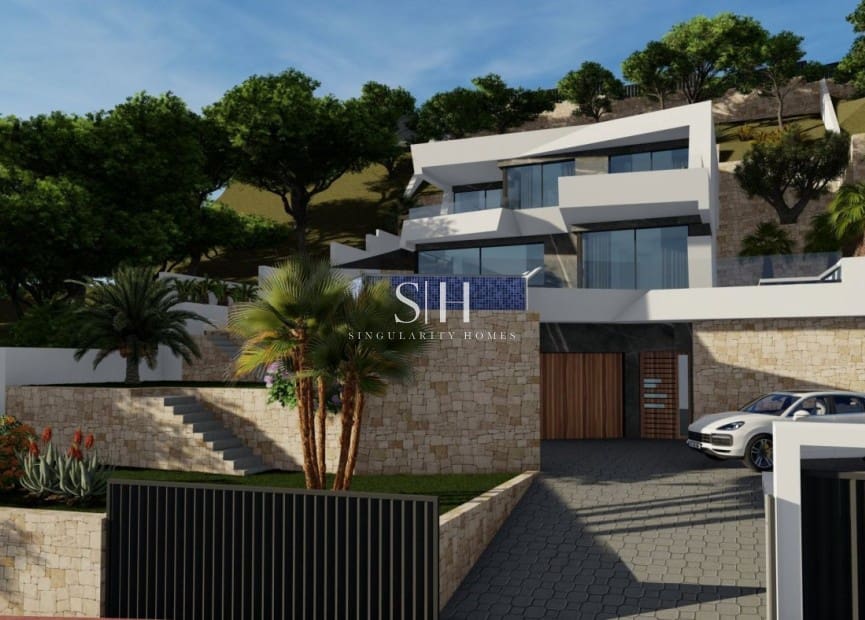 4 slaapkamer Villa te koop in Calpe / Calp met zwembad - € 1.690.000 (Ref: 9144590)