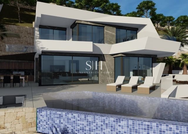 4 soveværelse Villa til salg i Maryvilla, Calpe / Calp med swimmingpool - € 1.690.000 (Ref: 9144590)