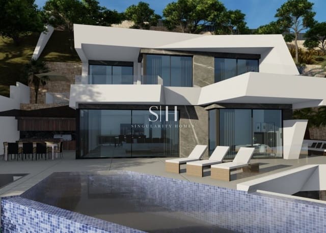 4 soveværelse Villa til salg i Maryvilla, Calpe / Calp med swimmingpool - € 1.690.000 (Ref: 9144590)