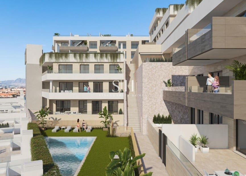 2 soveværelse Lejlighed til salg i Aguilas med swimmingpool - € 267.000 (Ref: 9144594)