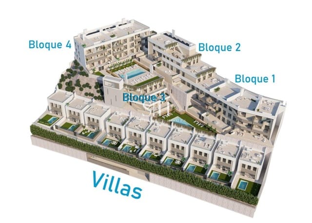 2 soveværelse Lejlighed til salg i El Hornillo, Aguilas med swimmingpool - € 267.000 (Ref: 9144594)