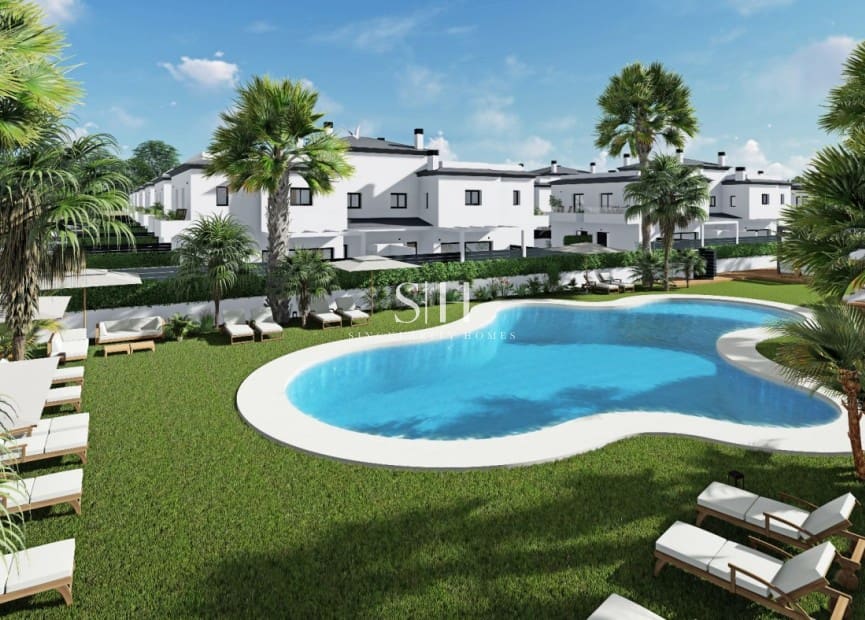 3 soveværelse Bungalow til salg i Gran Alacant med swimmingpool - € 395.000 (Ref: 9144604)