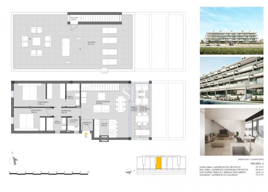 2 soveværelse Lejlighed til salg i Mar de Cristal med swimmingpool - € 325.000 (Ref: 9144722)