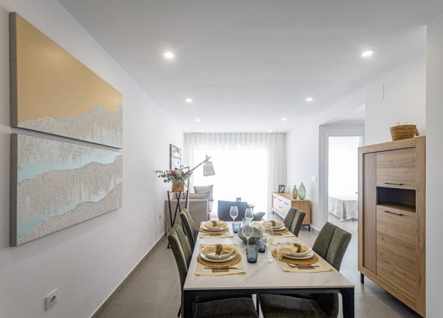 3 makuuhuone Huoneisto myytävänä paikassa La Manga del Mar Menor mukana uima-altaan - 254 000 € (Ref: 9144723)
