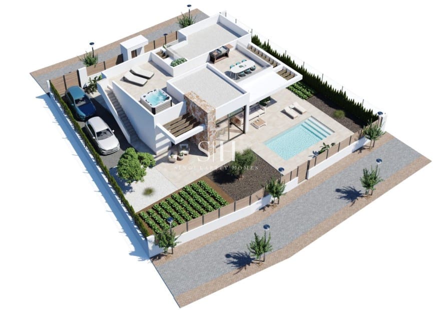 3 soveværelse Villa til salg i Fuente Alamo de Murcia med swimmingpool - € 379.900 (Ref: 9159169)