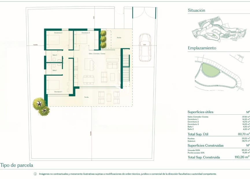 3 slaapkamer Villa te koop in Hacienda del Alamo met zwembad - € 335.000 (Ref: 9159173)