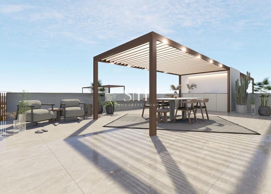 3 quarto Bungalow para venda em Pilar de la Horadada com piscina - 289 900 € (Ref: 9159177)