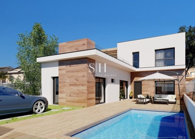 2 makuuhuone Omakotitalo myytävänä paikassa Ciudad, San Javier mukana uima-altaan - 285 000 € (Ref: 9159191)
