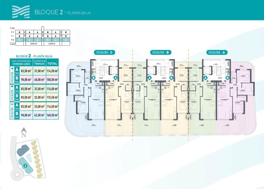 2 soveværelse Lejlighed til salg i Los Alcazares med swimmingpool - € 279.000 (Ref: 9159192)