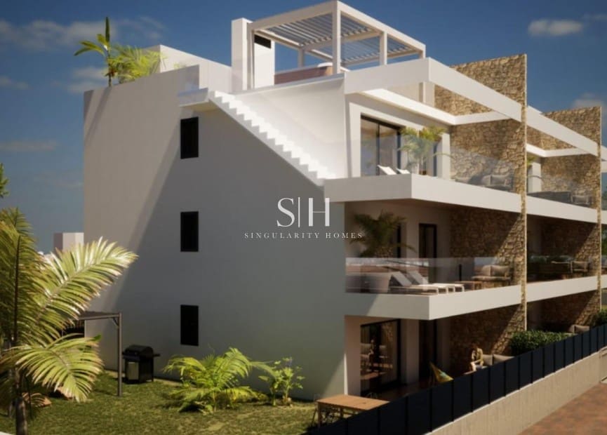 Apartamento de 2 habitaciones en Finestrat en venta con piscina - 350.000 € (Ref: 9191507)