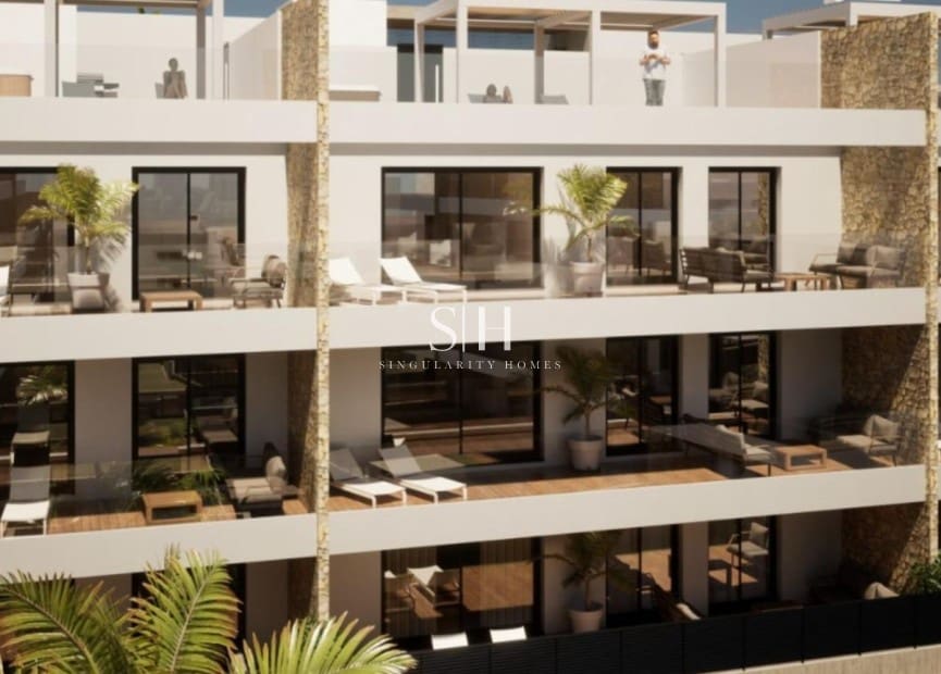 Apartamento de 2 habitaciones en Finestrat en venta con piscina - 350.000 € (Ref: 9191507)