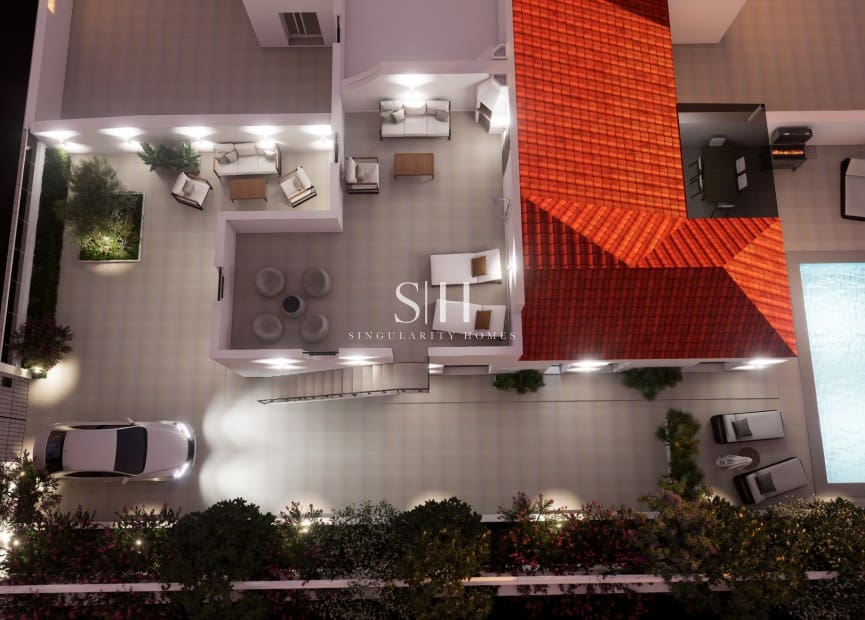 3 sovrum Villa till salu i Torrevieja med pool garage - 470 000 € (Ref: 9221886)