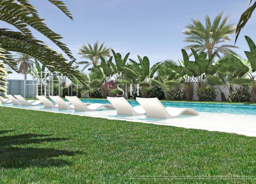 2 soverom Bungalow til salgs i Torre de la Horadada med svømmebasseng garasje - € 395 000 (Ref: 9336882)