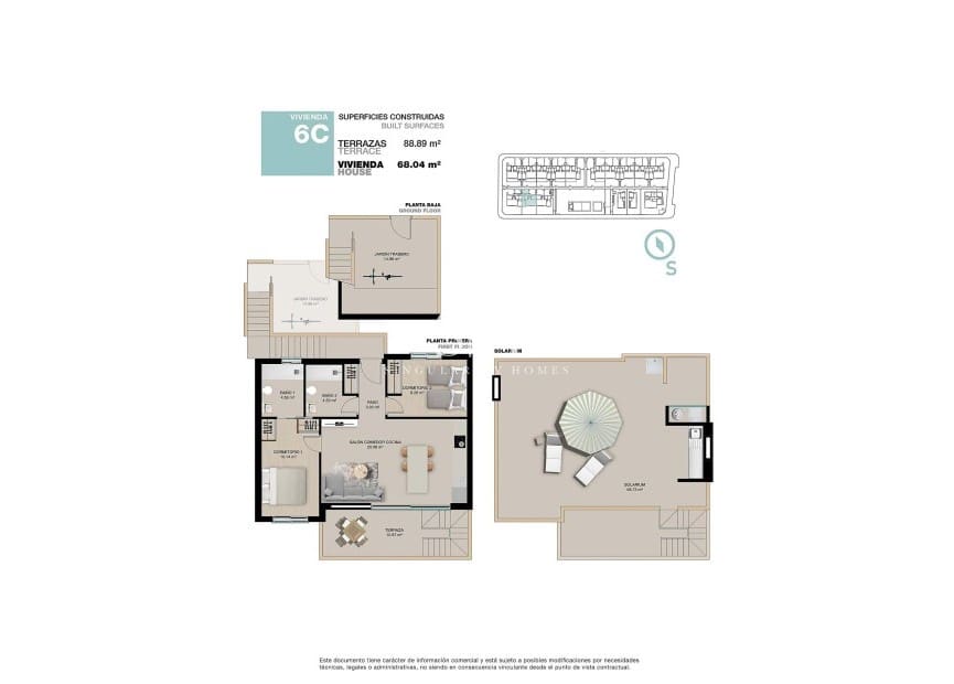 2 soverom Bungalow til salgs i Torre de la Horadada med svømmebasseng garasje - € 395 000 (Ref: 9336882)