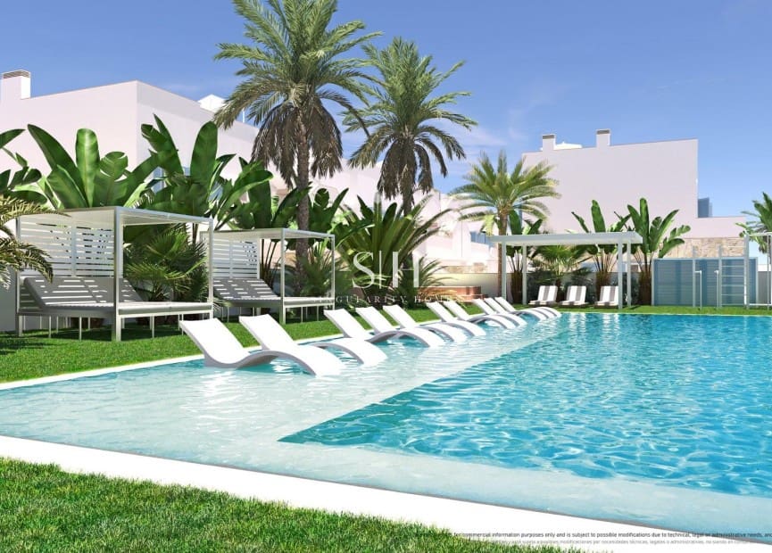 2 makuuhuone Bungalow myytävänä paikassa Torre de la Horadada mukana uima-altaan - 375 000 € (Ref: 9336884)