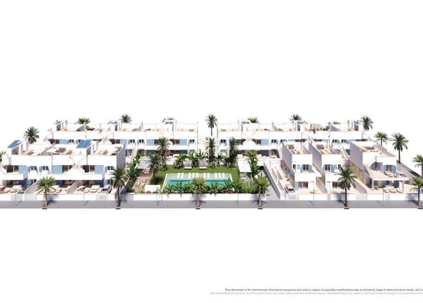 2 makuuhuone Bungalow myytävänä paikassa Torre de la Horadada mukana uima-altaan - 375 000 € (Ref: 9336884)