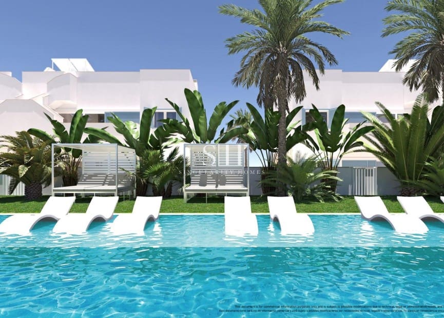 2 makuuhuone Bungalow myytävänä paikassa Torre de la Horadada mukana uima-altaan - 375 000 € (Ref: 9336884)