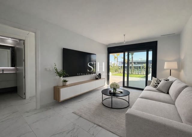 2 Zimmer Apartment zu verkaufen in El Chaparral - La Siesta - La Torreta, Torrevieja mit Pool Garage - 349.990 € (Ref: 9487921)