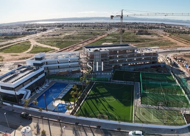 2 Zimmer Apartment zu verkaufen in El Chaparral - La Siesta - La Torreta, Torrevieja mit Pool Garage - 349.990 € (Ref: 9487921)