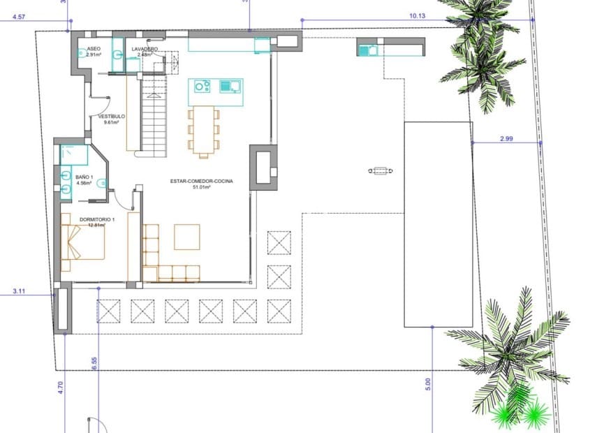 3 bedroom Villa for sale in Ciudad Quesada with pool - € 920,000 (Ref: 9496371)