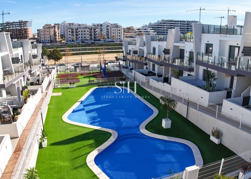2 bedroom Apartment for sale in San Miguel de Salinas with pool - € 289,000 (Ref: 9496372)