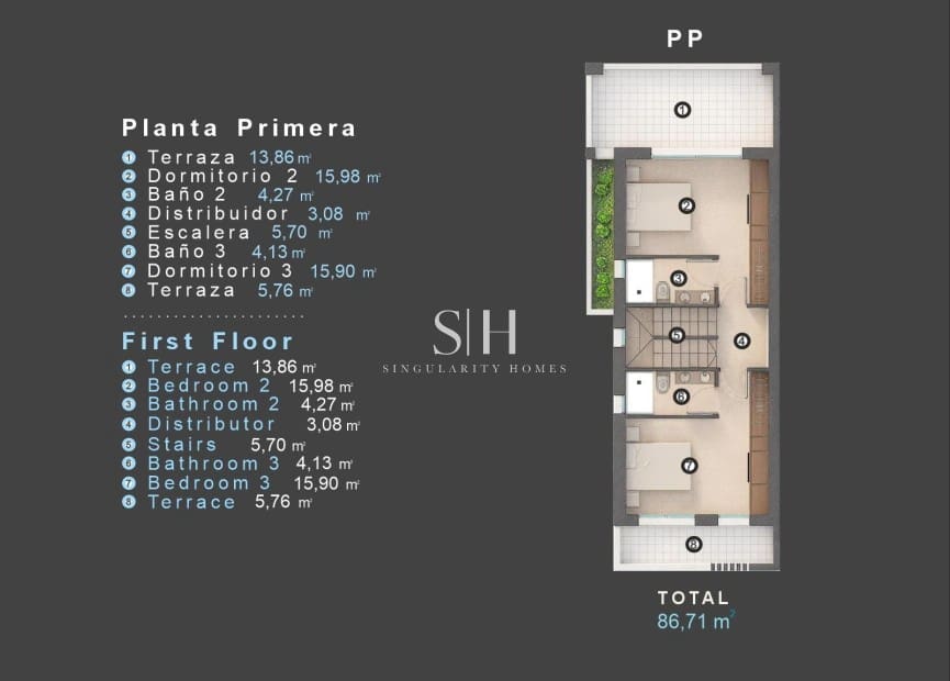 3 Zimmer Villa zu verkaufen in Filipinas mit Pool - 548.000 € (Ref: 9542583)