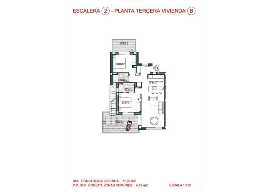 Chalet de 2 habitaciones en Aguas Nuevas en venta con piscina - 399.000 € (Ref: 9552695)