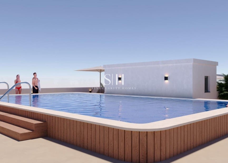 3 bedroom Apartment for sale in San Miguel de Salinas with pool - € 190,000 (Ref: 9580129)