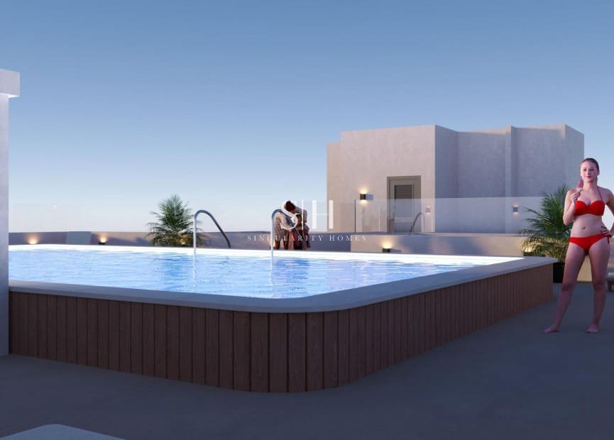 3 bedroom Apartment for sale in San Miguel de Salinas with pool - € 190,000 (Ref: 9580129)