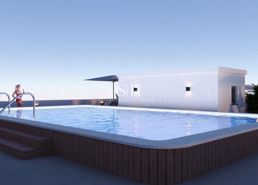 3 bedroom Apartment for sale in San Miguel de Salinas with pool - € 190,000 (Ref: 9580129)