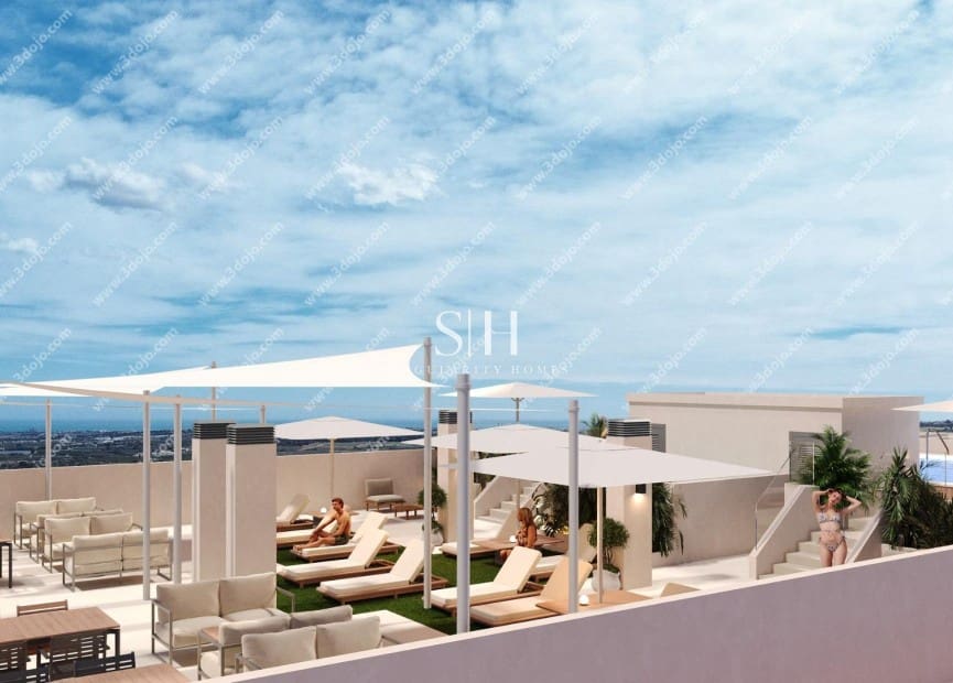 2 sovrum Lägenhet till salu i San Miguel de Salinas med pool - 150 000 € (Ref: 9580130)